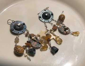 Pair of Silver Earrings