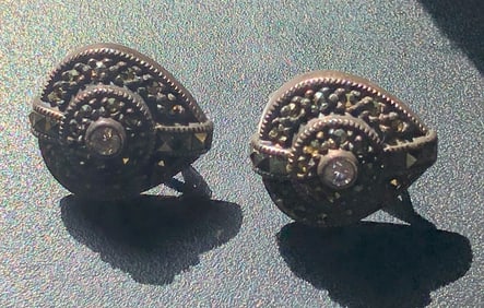 Pair of Silver Earrings