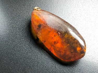 Vintage Amber Pendant
