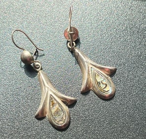 Pair of Silver Earrings