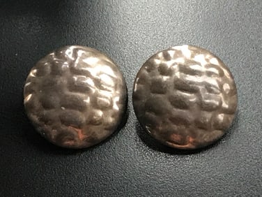 Pair of Silver Earrings