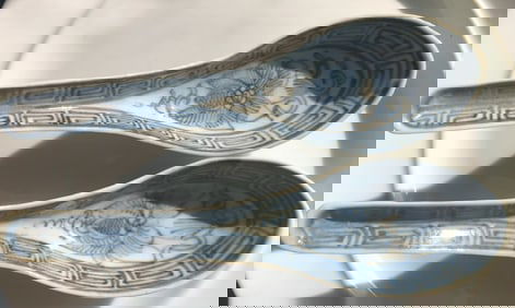Two Antique Chinese Spoons