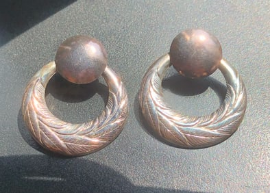 Pair of Silver Earrings