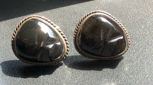Pair of Silver Earrings