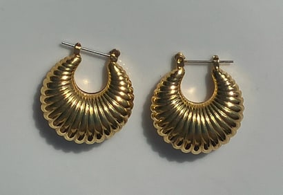 Pair of Gold Filled Earrings