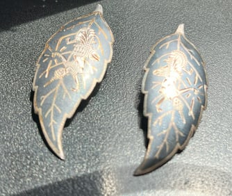 Pair of Silver Earrings