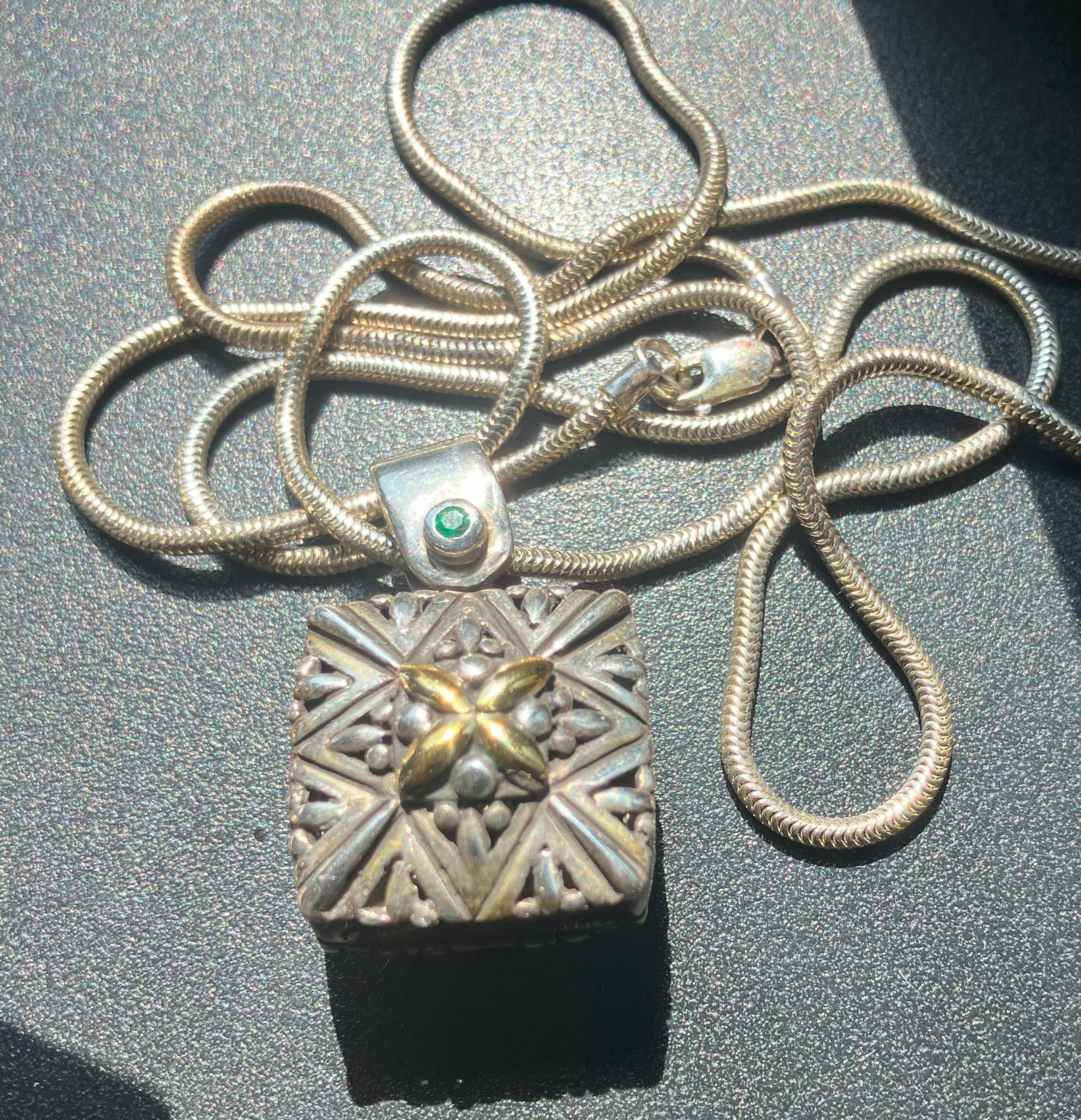 Vintage Silver Necklace (1 of 4)