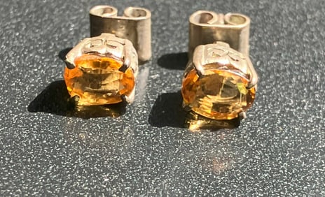 Pair of Silver Earrings