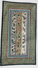 Vintage Embroidery Panel