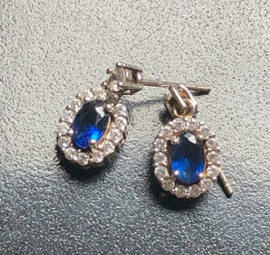 Pair of Silver Earrings