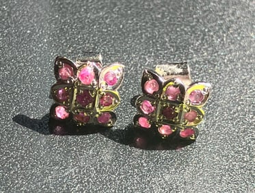 Pair of Silver Earrings