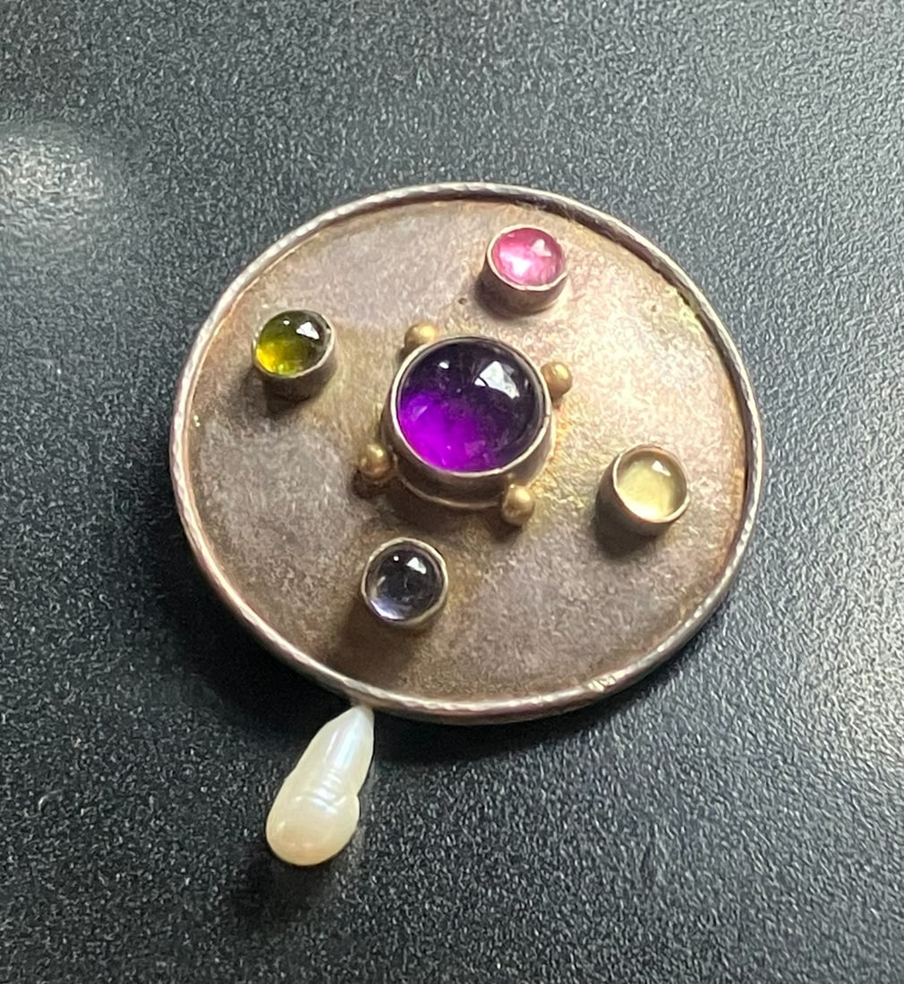 Vintage Silver Brooch Pin (1 of 5)