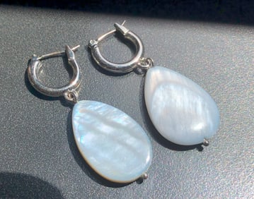 Pair of Silver Earrings
