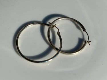 Pair of Silver Earrings