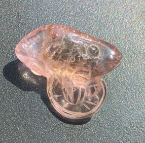 Vintage Ametrine Carving