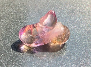 Vintage Ametrine Carving