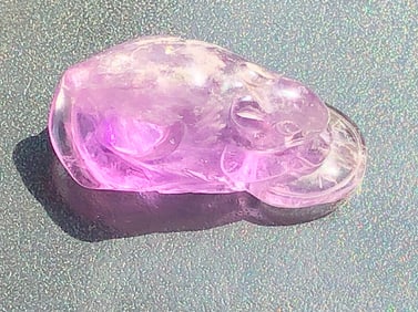 Vintage Ametrine Carving