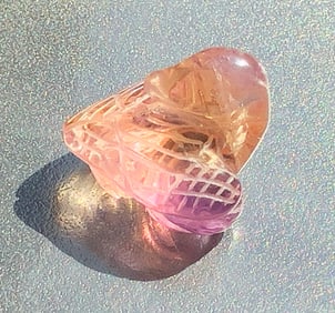 Vintage Ametrine Carving