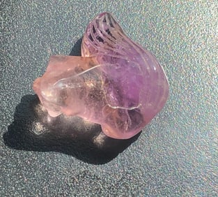 Vintage Ametrine Carving