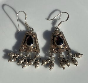 Pair of Silver Earrings