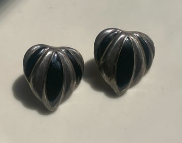 Pair of Silver Earrings