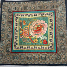 Vintage Embroidery Panel