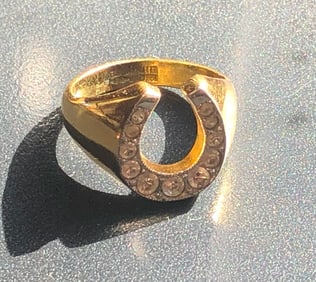 Vintage gold filled ring