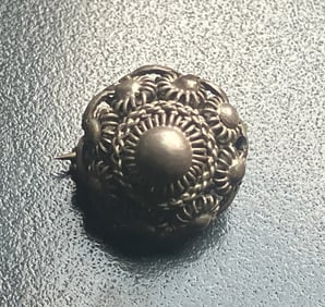 Vintage Silver Brooch