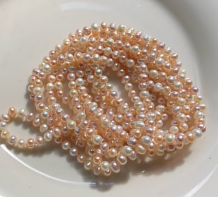Long Pearl Necklace