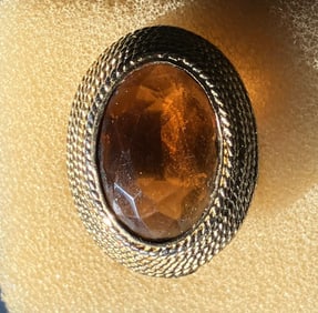 Vintage Glass Ring