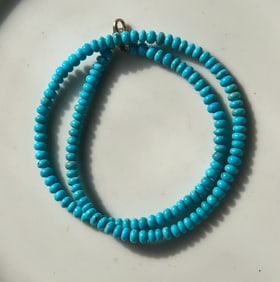 Turquoise Beaded Necklace