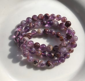 Vintage Crystal Beads Necklace