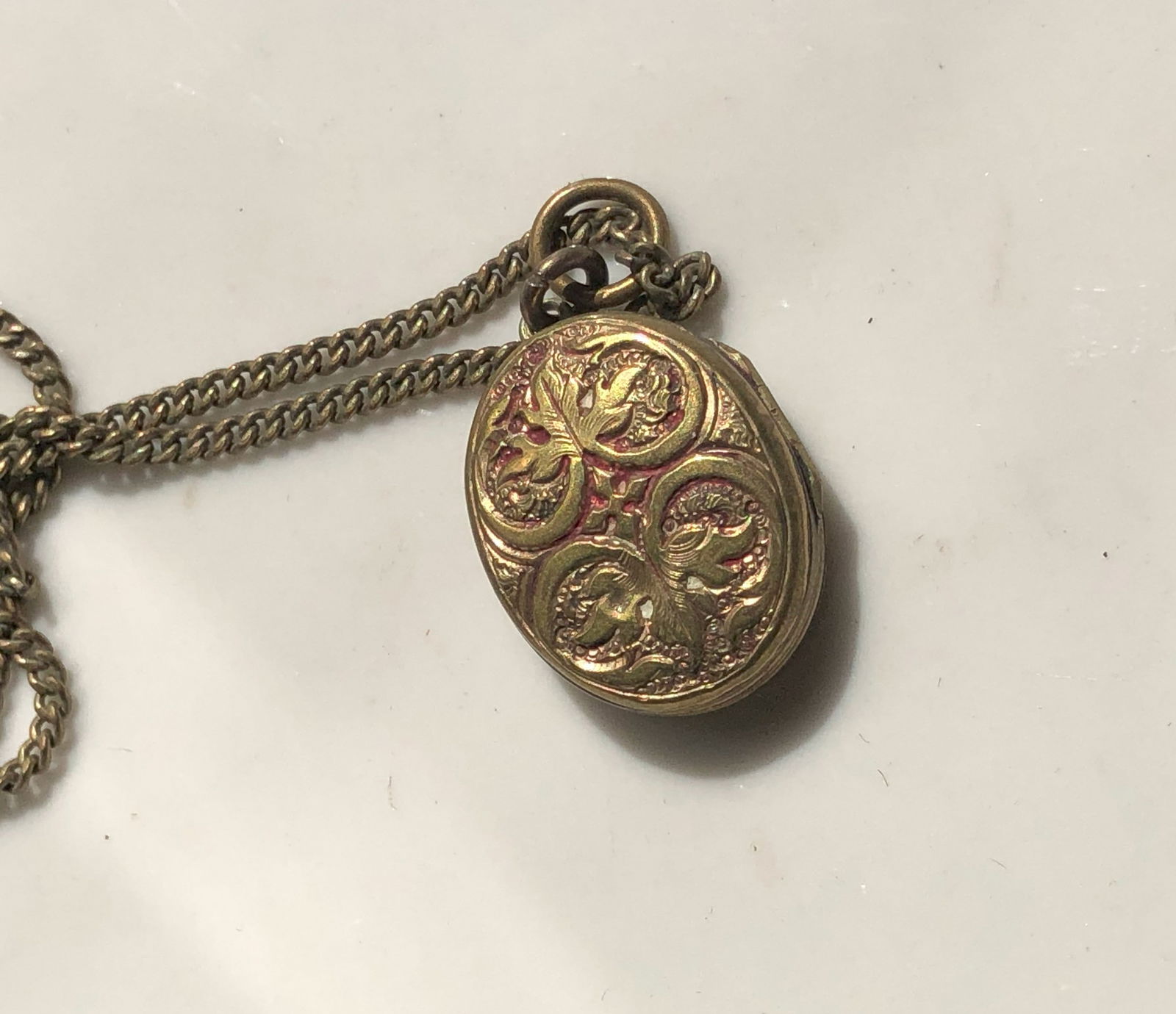 Antique Gold Filled Picture Holder: Antique Gold Filled Picture Holder