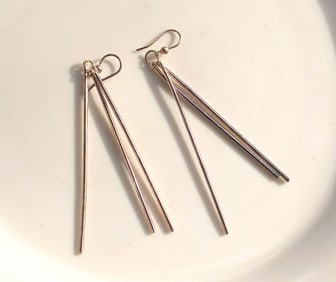 Pair of Silver Earrings