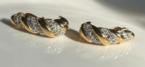 Pair of St John Earrings