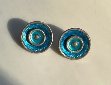 Pair of Silver Earrings