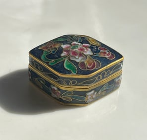 Vintage enamel Box