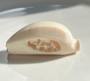 Vintage Carving of Banana