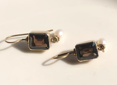 Pair of Silver Earrings