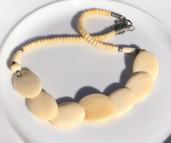 Vintage Carved Necklace