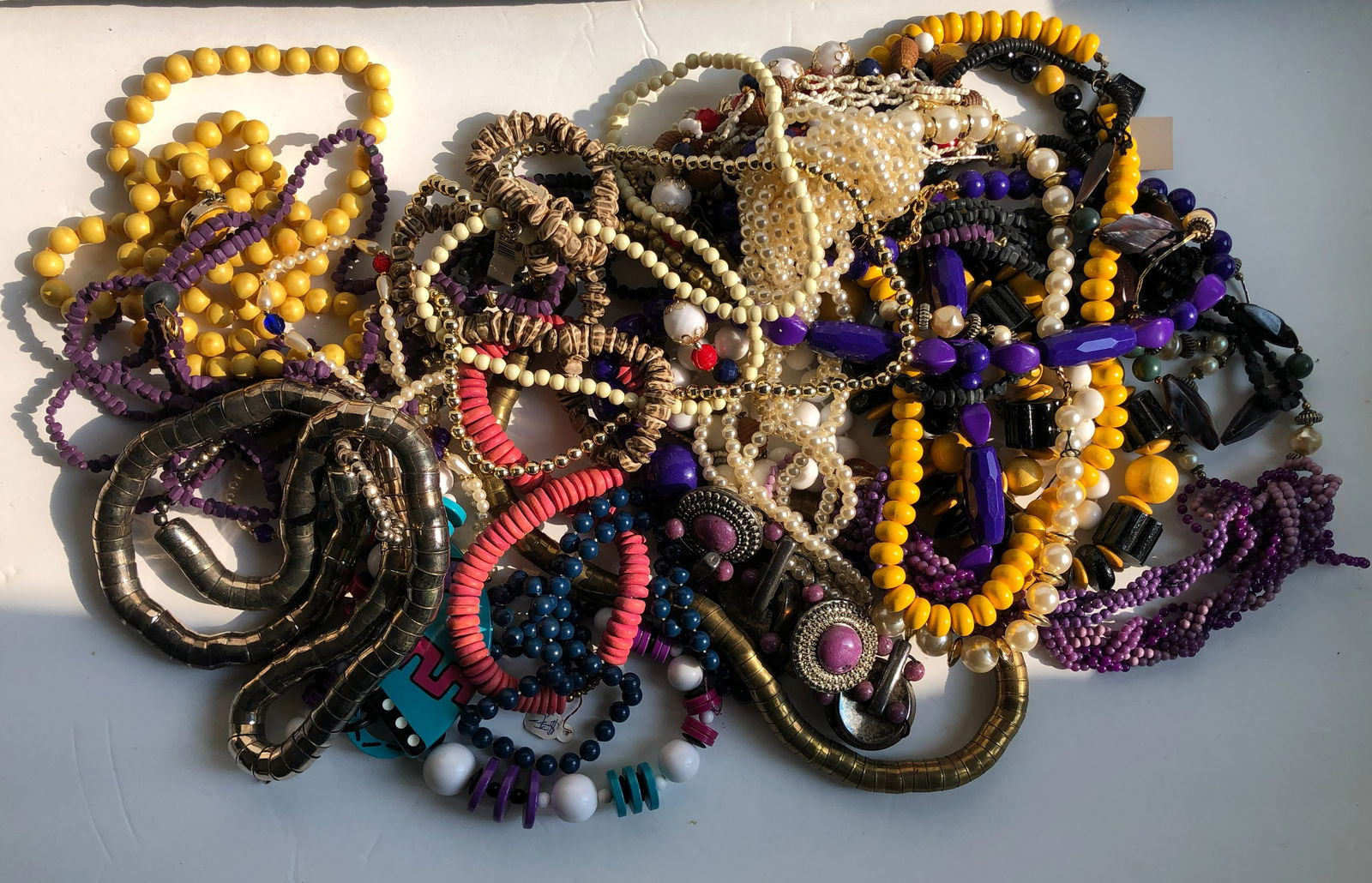 Assorted Beaded Necklaces (1 of 2)