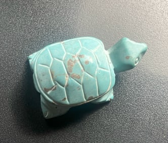 Turquoise Turtle Figurine