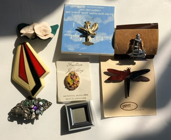 Group of Brooch Pins