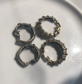 Two Pairs of Earrings