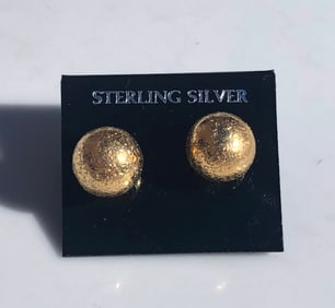 Pair of Silver Earrings