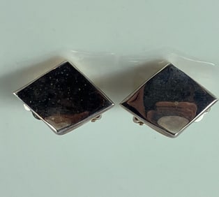 Pair of Silver Earrings