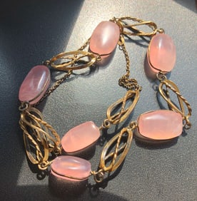 Vintage Silver 835 Necklace