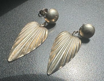 Pair of Silver Earrings