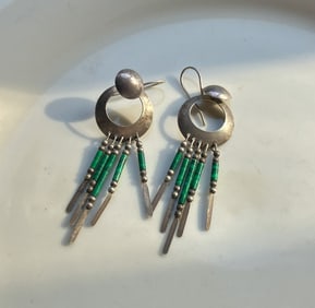 Pair of Silver Earrings