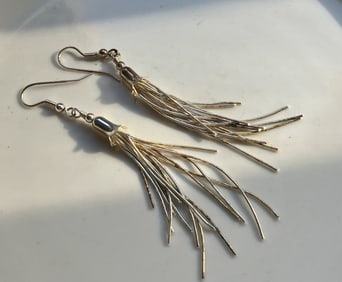 Pair of Silver Earrings